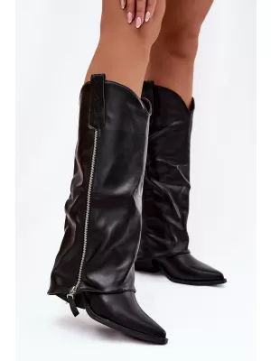 Cizme de dama BOTO PALIRA 40676 NEGRU