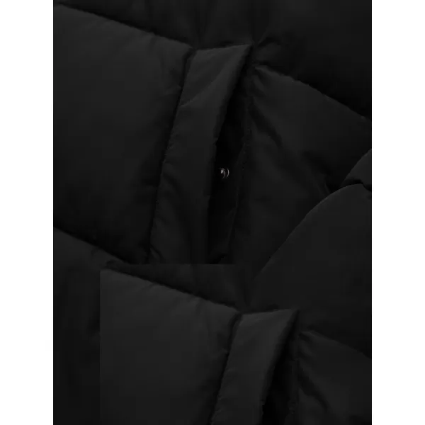  Geaca de iarna pentru barbati OMBRE OM-JALJ-0309 NEGRU 