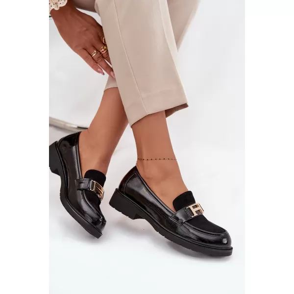  Pantofi de dama S.BARSKI HY52-545 NEGRU 
