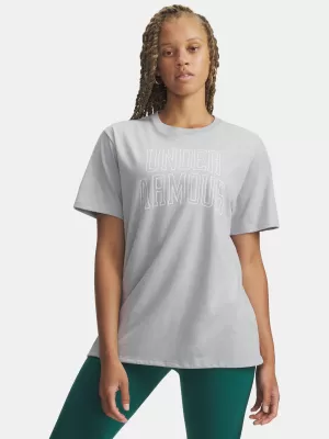 Tricou pentru femei UNDER ARMOUR RIVAL OS CAMPUS TEE 6007883-012 GRI
