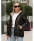 Geaca de dama DSTREET TY5546 NEGRU