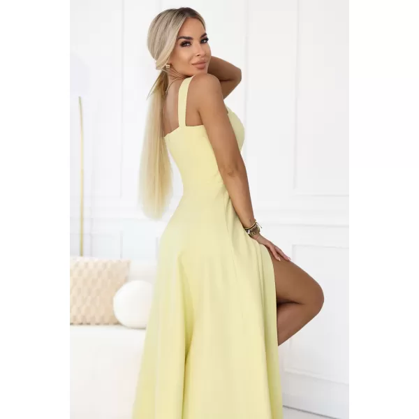  Rochie NUMOCO 633-3 GALBEN DE UNT 