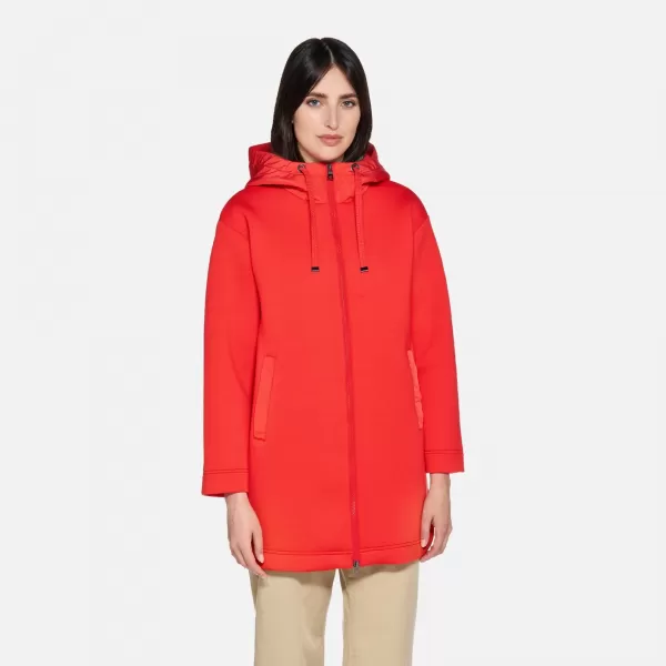  Parka de damă GEOX SWEATER G012427 ROŞU 