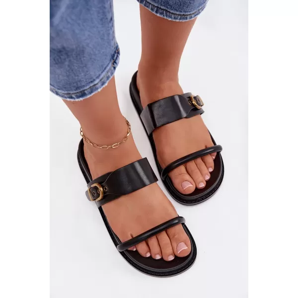  Papuci de damă BOTO SARILISSE 41609 NEGRU 