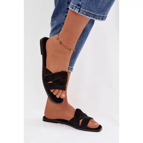  Sandale de dama BOTO FLORANE 41423 NEGRU 