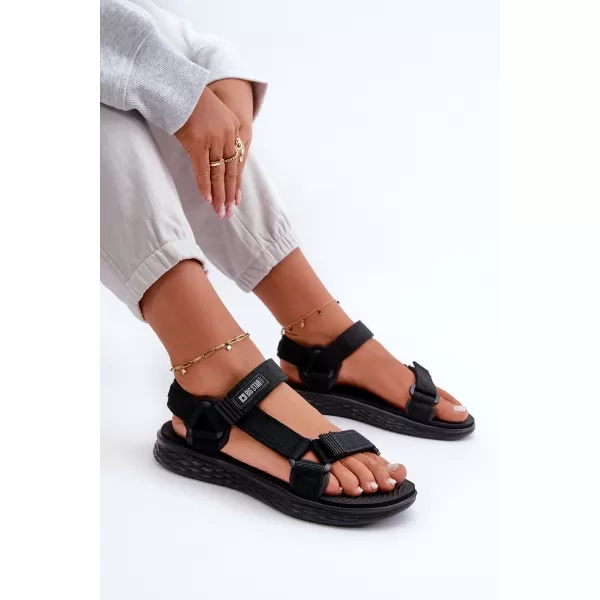  Sandale dama BIG STAR FF274A600 NEGRI Pantofi Big Star 