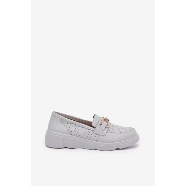  Mocasini de dama VINCEZA 88007 ALB 