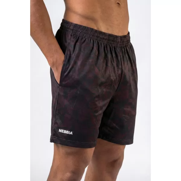 Pantaloni scurți de antrenament POWER 902 DARK BROWN CAMO Nebbia 