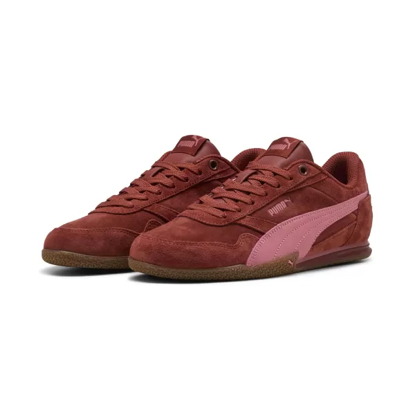  Pantofi de dama PUMA BELLA DONNA SD 402673_11 ROȘU BORDEAUX/ROZ SĂLBATIC 