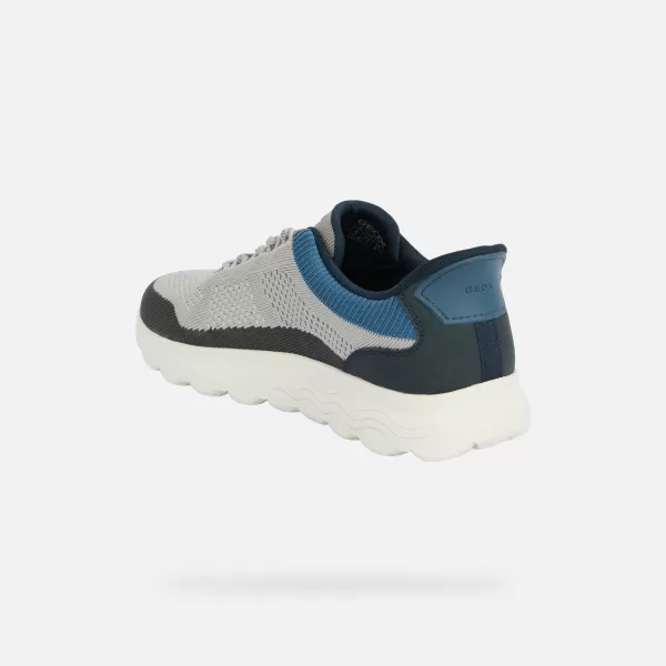  Adidași pentru bărbați GEOX SPHERICA PLUS FAST IN G014664 GRI 
