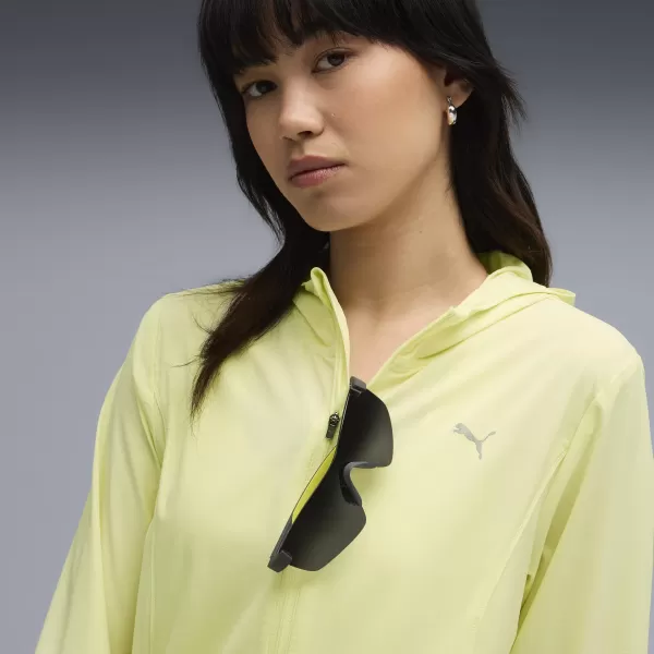  Geaca de dama PUMA RUN VELOCITY WOVEN JACKET W 526584-35 LUNA DE AUR 