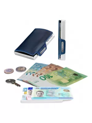 Portofel MONDRAGHI ELEGANCE PLUS ALBASTRU