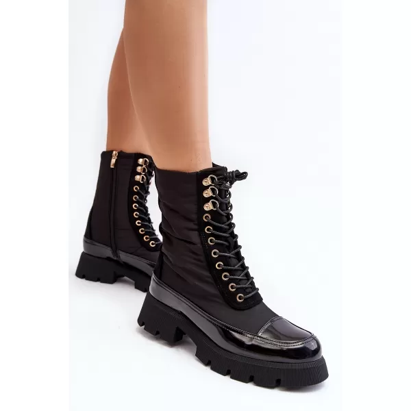  Pantofi de dama cu toc BOTO SARANEMA 27553 NEGRU 