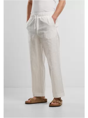 Pantaloni pentru bărbați URBAN CLASSICS TB7566 ALB