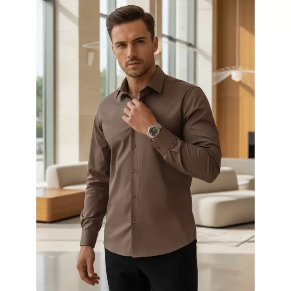  Cămașă pentru bărbați DSTREET DX2684 MARO 