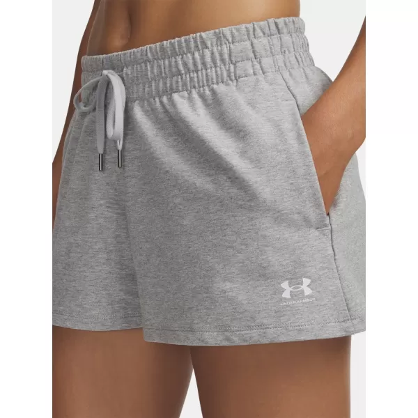  Pantaloni scurți de damă UNDER ARMOUR UA SPORT TERRY SHORT 6011022-011 GRI 
