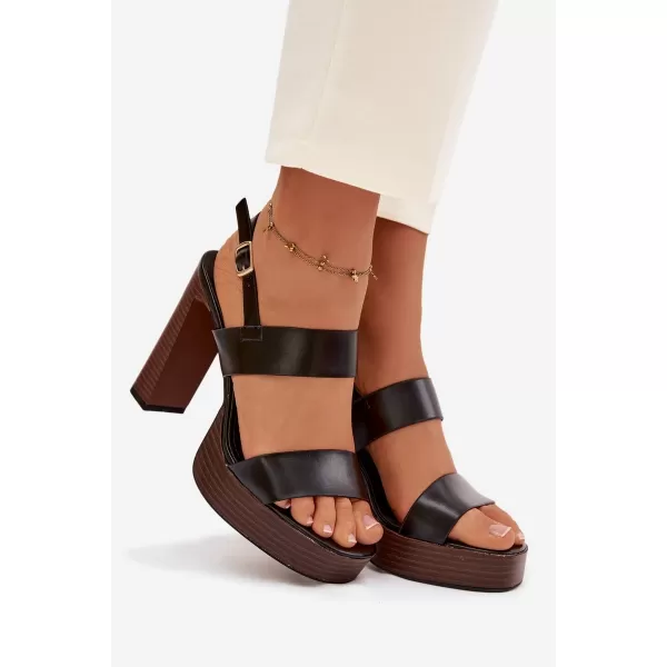  Sandale de dama BOTO HANELIA 41461 NEGRU 