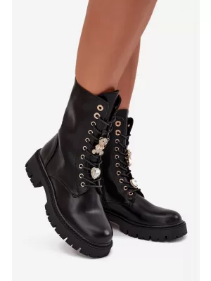 Pantofi de dama BOTO LOMINA 38866 NEGRU