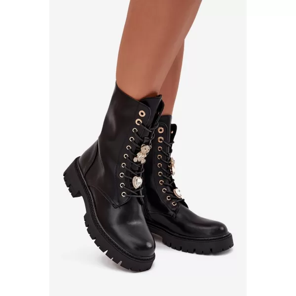  Pantofi de dama BOTO LOMINA 38866 NEGRU 