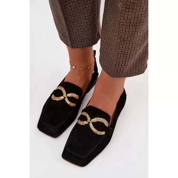  Mocasini de dama D&A CR61-3115 NEGRU 