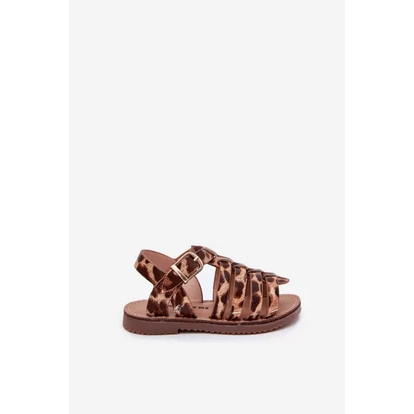  Sandale pentru copii BOTO MARIANA 38044 LEOPARD 