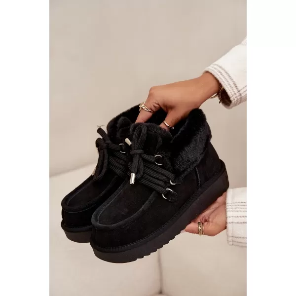  Oameni de zăpadă pentru femei D.FRANKLIN DFSH375006 NEGRU 