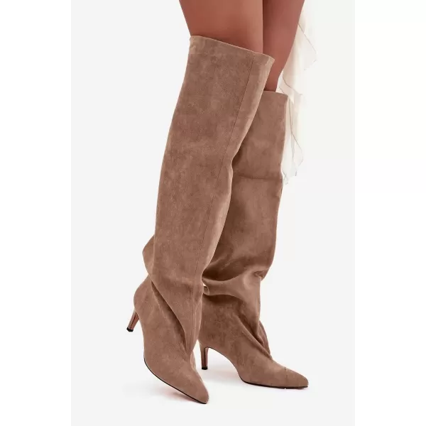  Cizme de dama BOTO MAVILLA 38997 KAKI 