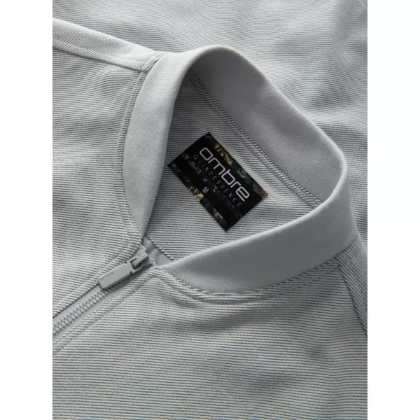  Jachetă pentru bărbați OMBRE OM-JANP-0159 GRI DESCHIS 