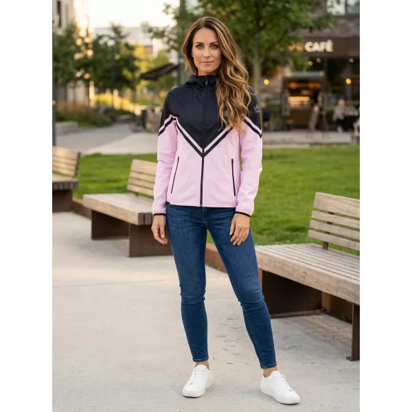  Jachetă softshell premium pentru femei ALTISPORT VOJ/ALW101JACK01 NEGRU ROZ 