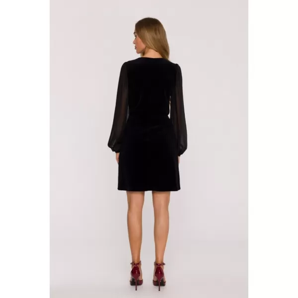  Rochie MOE M886 NEGRU 