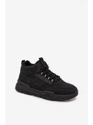 Adidași bărbați BIG STAR SS174282 BLACK Pantofi Big Star