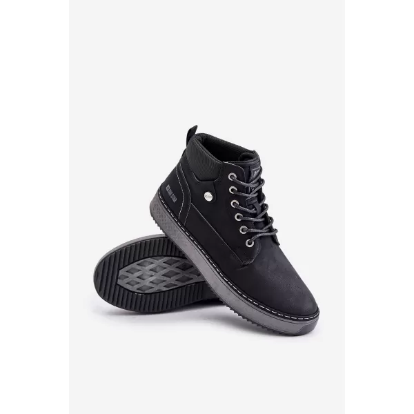  Pantofi bărbați BIG STAR OO174559 NEGRI Pantofi Big Star 