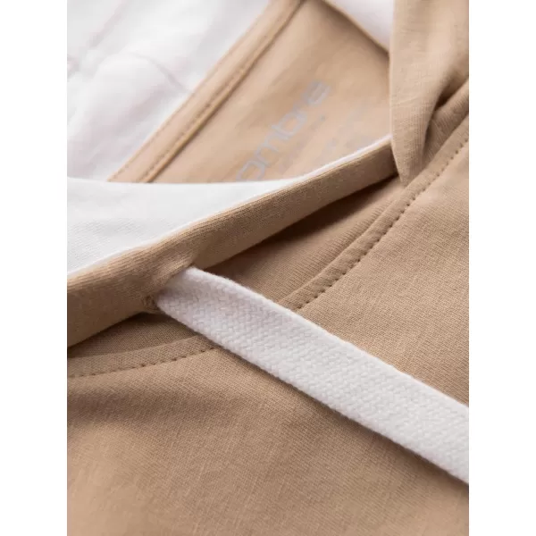  Tricou pentru bărbați OMBRE OM-TSCT-0256 BEJ 