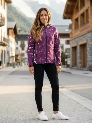 Jachetă softshell premium pentru femei ALTISPORT VOJ/ALW034JACK01 FUCSIE