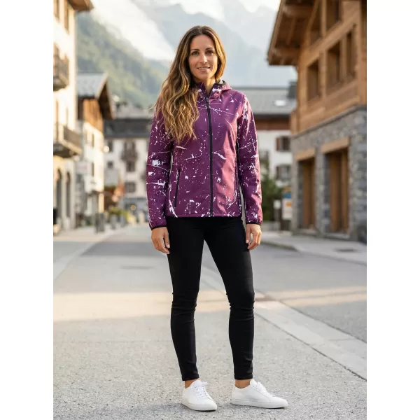  Jachetă softshell premium pentru femei ALTISPORT VOJ/ALW034JACK01 FUCSIE 