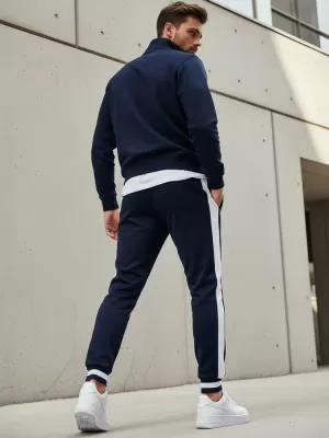 Pantaloni pentru bărbați DSTREET UX3361 ALBASTRU ÎNCHIS