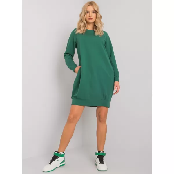  Rochie BASIC FEEL GOOD RV-TU-5184.93P VERDE ÎNCHIS 