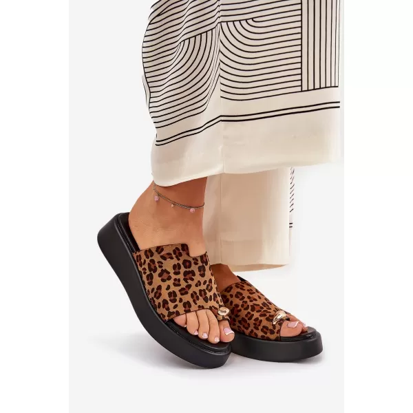  Sandale de dama BOTO SAQESSE 36267 LEOPARD 
