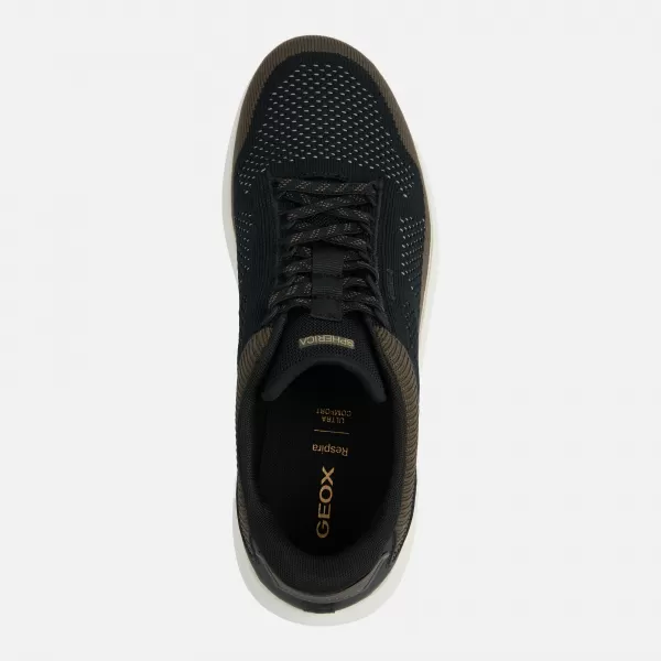  Adidași pentru bărbați GEOX SPHERICA PLUS FAST IN G014662 NEGRU 