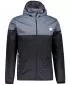 Jachetă softshell premium pentru bărbați ALTISPORT VOJ/ALM051JACK01 NEGRU CENUȘIU