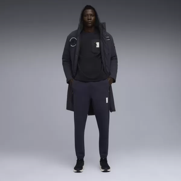  Pantaloni pentru bărbați PUMA M X SAYSKY SWEAT PANT 527555-16 MARINA NOUA 