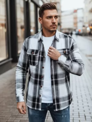 Cămașă pentru bărbați DSTREET DX2673 NEGRU