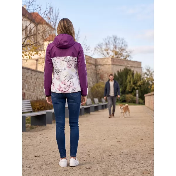  Jachetă softshell premium pentru femei ALTISPORT VOJ/ALW008JACK01 BURGUNDIA 