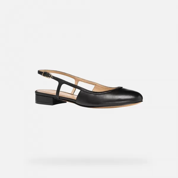  Balerini de dama GEOX VIRNILISA B G012910 NEGRU 