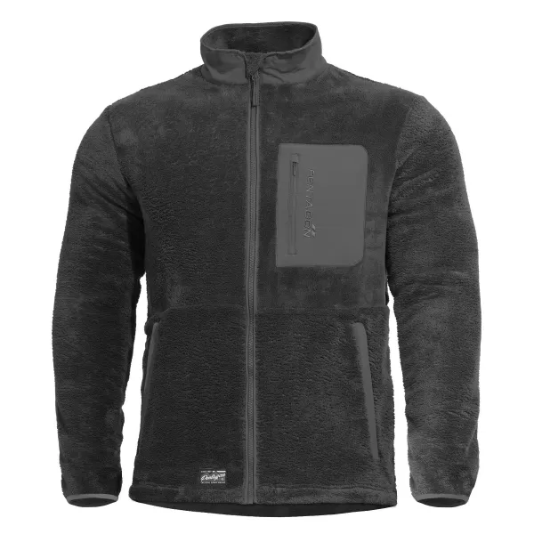  Hanorac PENTAGON GRIZZLY FULL ZIP JACKET | K09030 NEGRU 