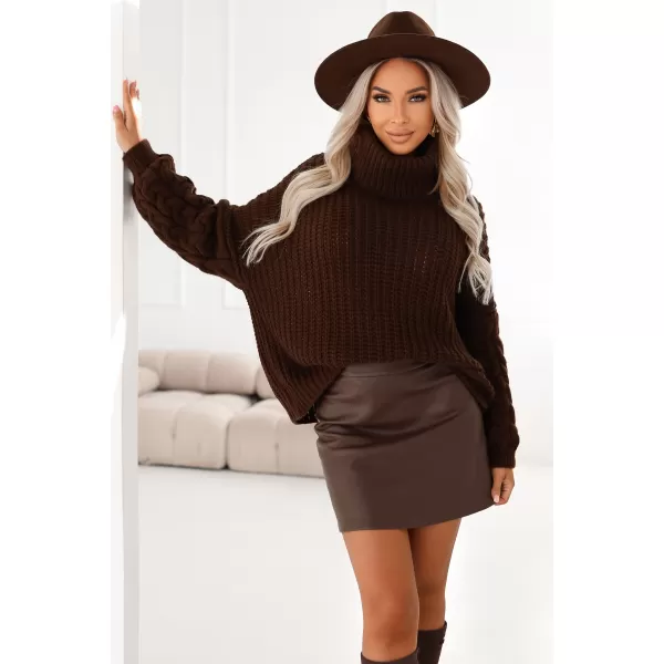  Rochie NUMOCO 650-1 CIOCOLATĂ 