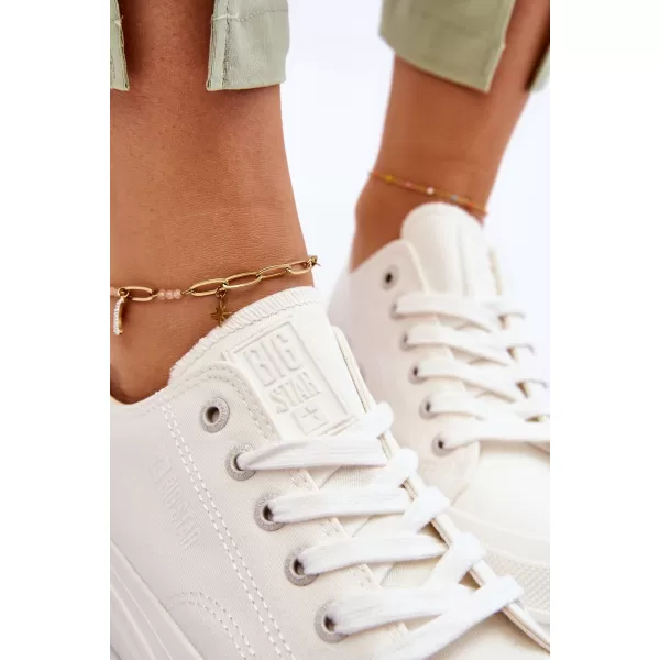  Adidași de damă BIG STAR LL274968 WHITE Pantofi Big Star 