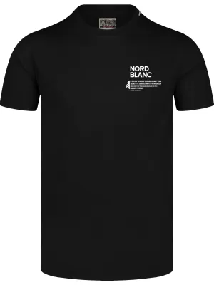 Tricou pentru bărbați NORDBLANC NOTHINGNESS NBSMT8150 NEGRU