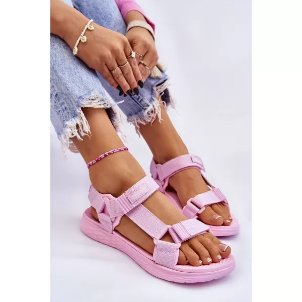  Sandale dama BIG STAR LL274A100 ROZ Pantofi Big Star 
