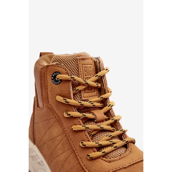  Pantofi de iarna pentru copii BIG STAR MM374202 CAMEL Pantofi Big Star 